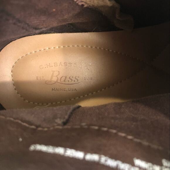 Bass Ayda Tan Suede Heeled Ankle Booties‎ Size 7.5 - Picture 5 of 7